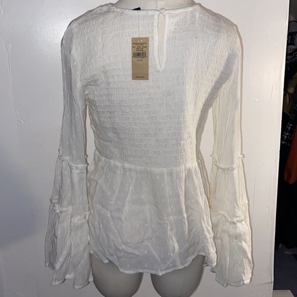Blouse white american eagle outfitters xs - Picture 6 of 9